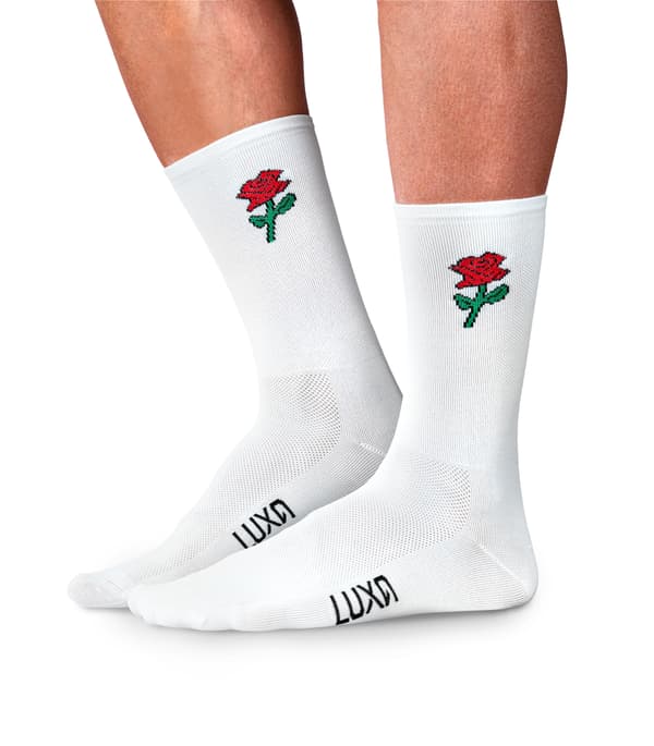 Emoji Rose Cykelstrumpor S/M: 36 - 41