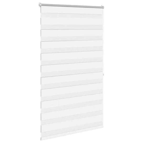 Randig rullgardin (100 x 175 cm), vit