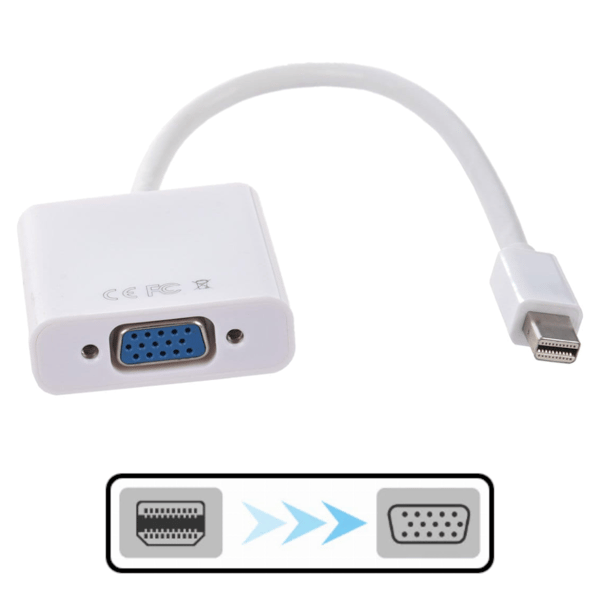 Mini DisplayPort - VGA -adapteri MacBook / iMac