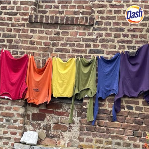 DASH Väripesuaine 3in1 pyykkikapselit 60 kpl.
