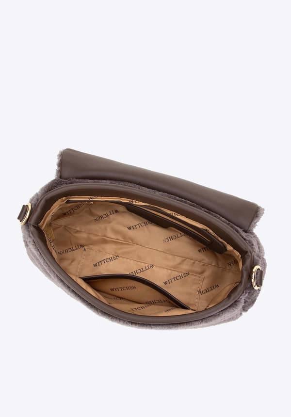 Wittchen Dam Budbärarväska med Päl Taupe Taupe Polyester