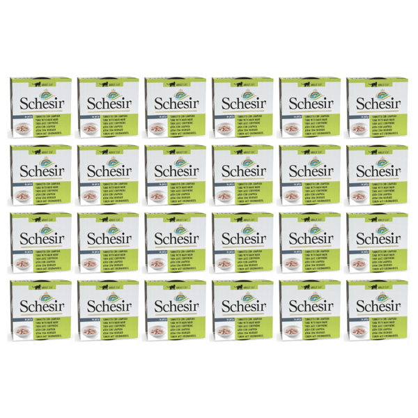 Schesir Oceanic Adult vådfoder til katte 24 x 85 g tun