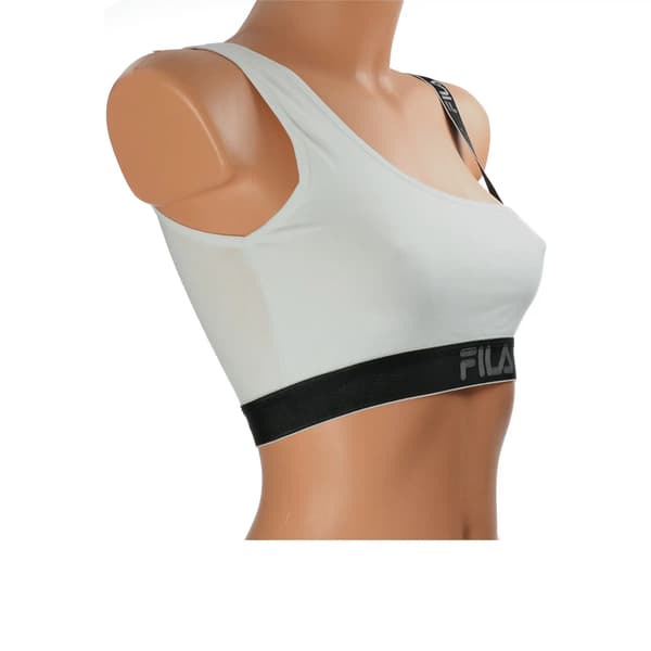 Fila BASIC 1-PACK Sport-BH för Dam Vit FU6105-300 R M