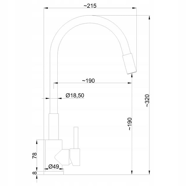 Dekorativa väggpaneler 100x50 cm, 8-pack, grafitfärgade