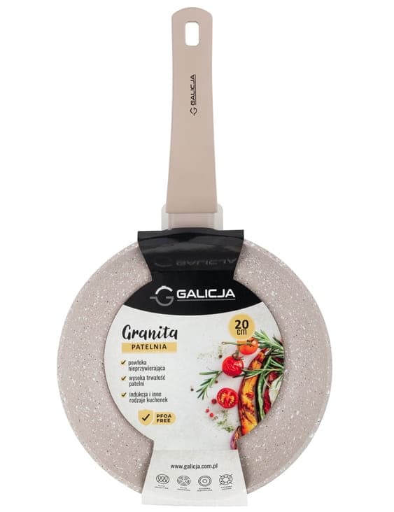 Granita Beige Non-Stick Stekpanna 20cm