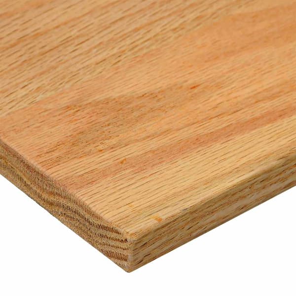 vidaXL trappetrin, 2 stk. brun 80x30x2 cm massivt egetræ
