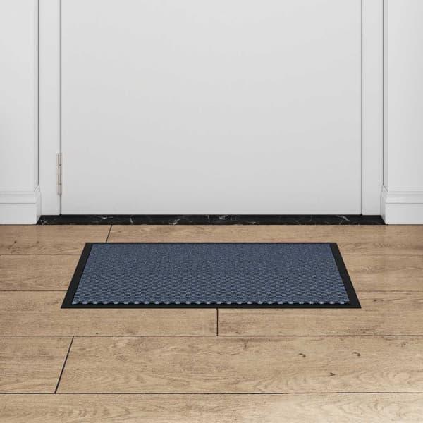 vidaXL dørmåtte blå 40x60 cm