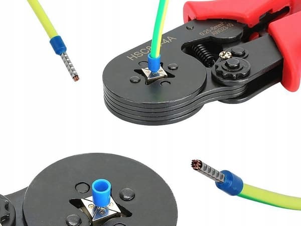 Krimpar för hylsor set 1200 st (40)