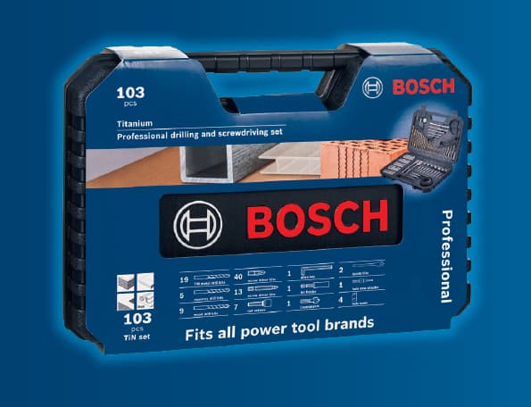 BOSCH SEKOITETTU 103-OSAINEN TIN BL