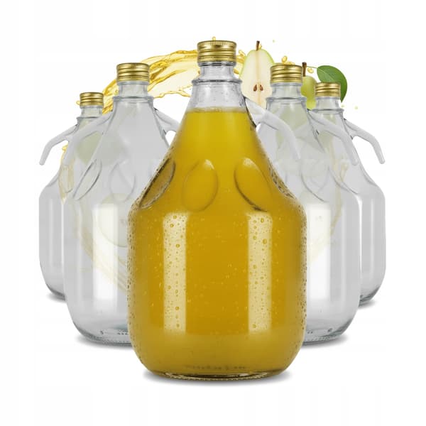 Lady 3L demijohn viinipullo mehupullo lasipullo
