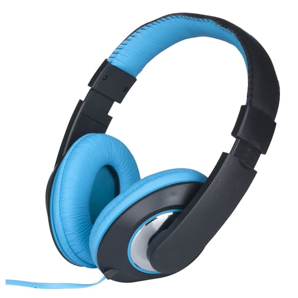 Grundig - On-ear-hörlurar (blå)
