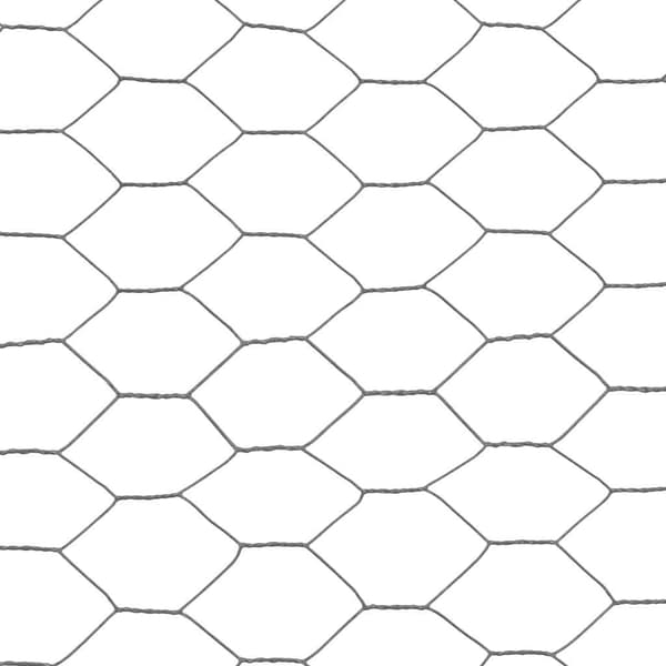 vidaXL stål- og PVC-nethegn 25x0,5 m grå