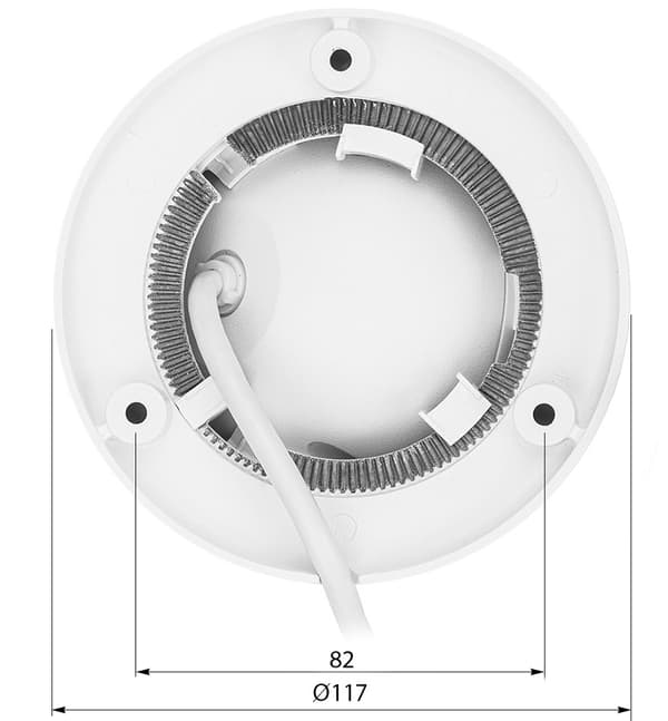Tiandy TC-C35XQ Pro-serien IP-kamera 5Mpx 2.8mm