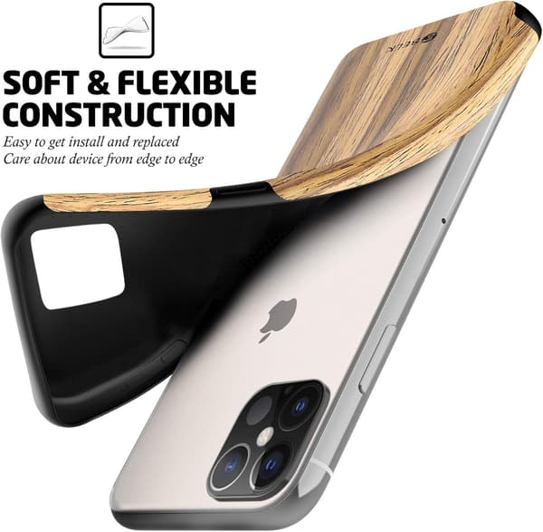 SILIKON TRÄSKAL TILL APPLE IPHONE 12 MINI 5.4" HÖG KVALITET