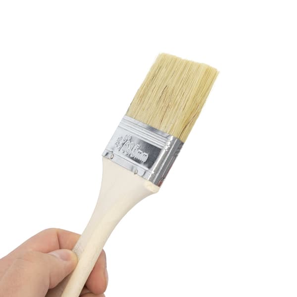 Pensel 2,5'', 60 mm, naturborst, träskaft.