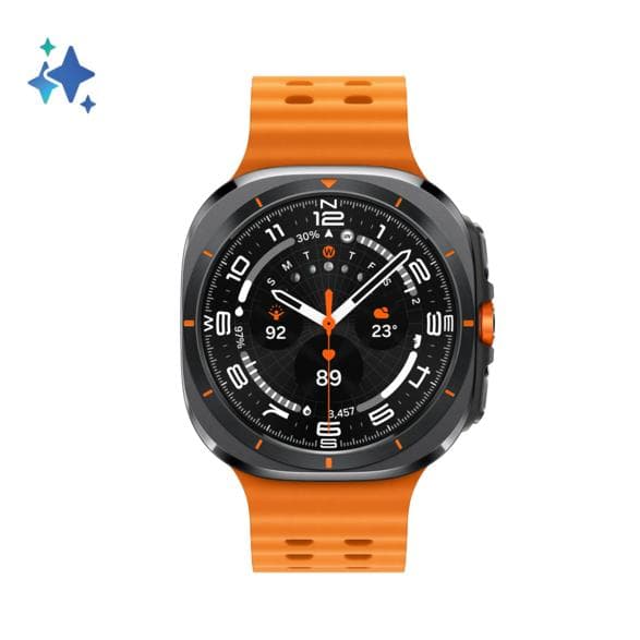 Samsung Galaxy Watch Ultra LTE 47mm smartwatch titanium grå