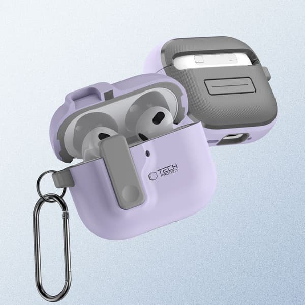 TECH-PROTECT SLIM HOOK APPLE AIRPODS 4 LAVENDEL