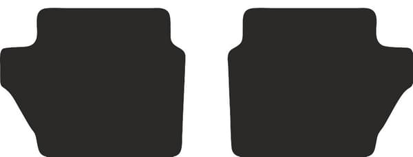 bagsæde måtter for: Mazda 2 II hatchback 2007-2015