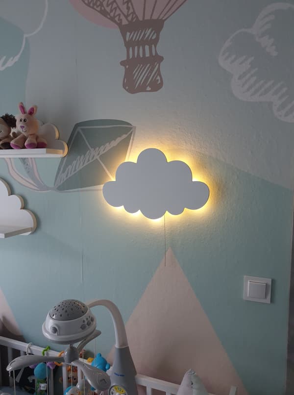 Cloud2 yölamppu - paristokäyttöinen LED