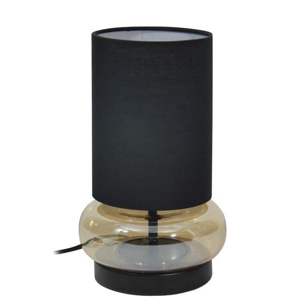 EPIRO 1 E27 SORT BORDLAMPE ITALUX TB-43648-BL-AMB