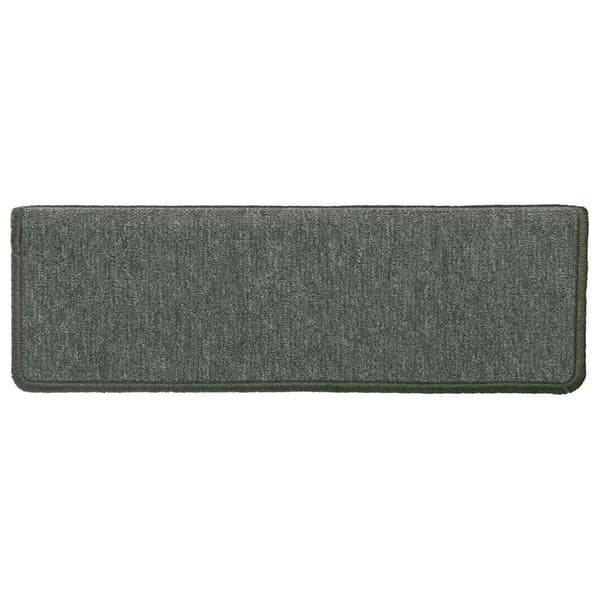 vidaXL Trappmattor 30 st 65x21x4 cm gröna