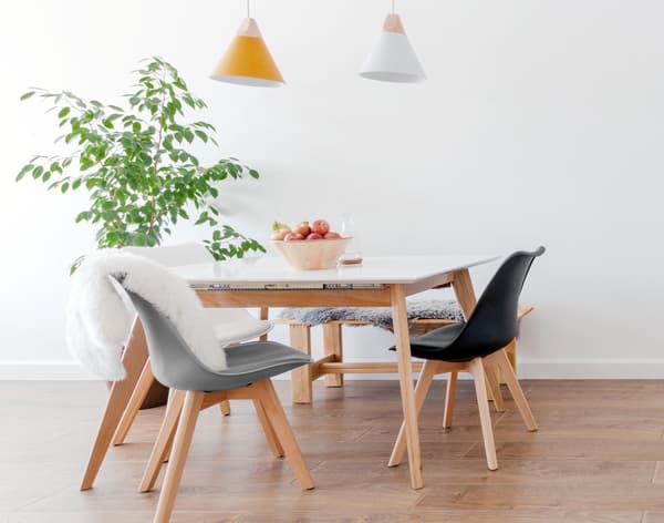 Modern stol Nantes DSW grå