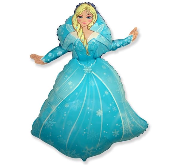 60 cm:n Frozen Elsa -folioilmapallo, 1 kpl.