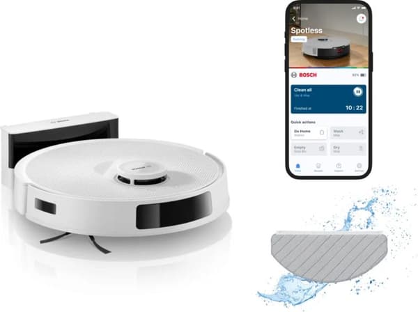 Bosch BCRC1W imuri-pesukone valkoinen