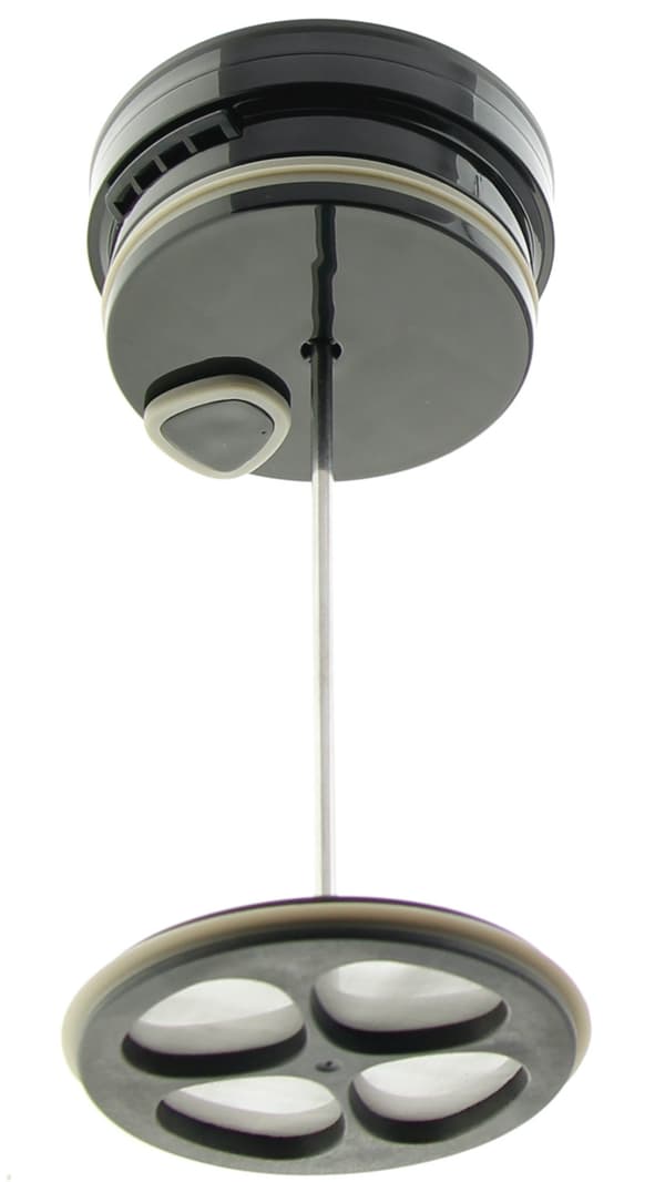 Termokande med stempelinfuser til kaffe og te 1 l sort