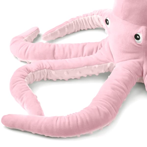 Octopus EVA 30cm pinkki