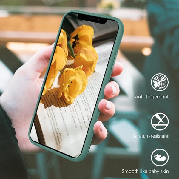 APPLE IPHONE XR SILIKONSKAL GRÖNT