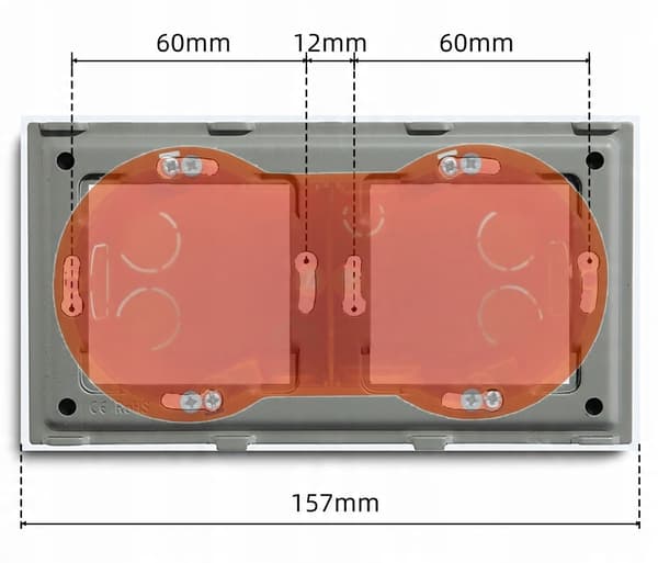 HVID 1-felts glasramme til RTX SH-systemet