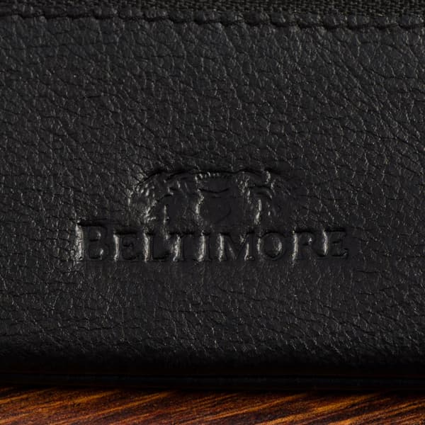 Beltimore premium lædernøgleetui, stort, nøglehul med 3 rum