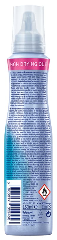NIVEA Diamond Volume Care hiusvaahto 150 ml