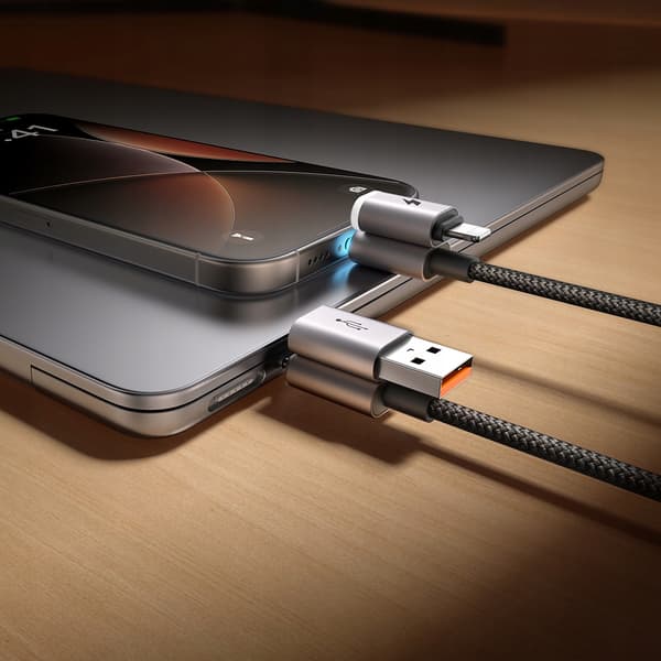 MCDODO USB-C-KABEL USB 4-I-1 SNABBLADDNING FÖR IPHONE 14 MACBOOK 60W 1M