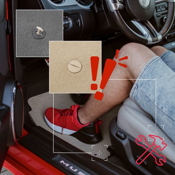 Fortuna forreste måtter til BMW 2 G42 Coupe (2021-2022)