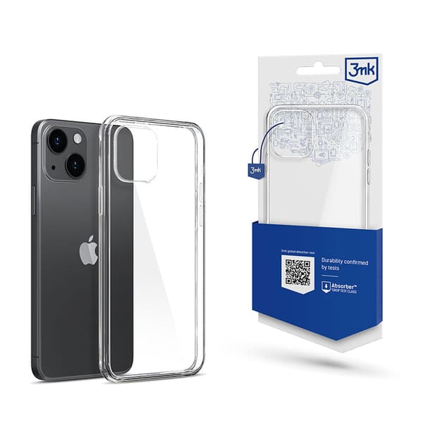 3mk Clear Cover - Etui til iPhone 15 (Gennemsigtig)