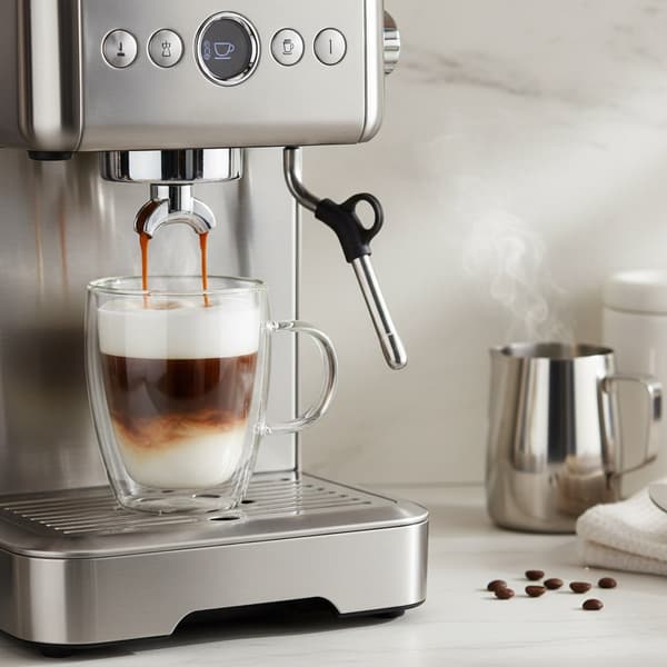 Double termisk glas med dobbelt væg til latte-kaffe 300 ml