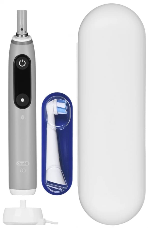 Oral-B iO Series 6 -hammasharja, harmaa, opaali