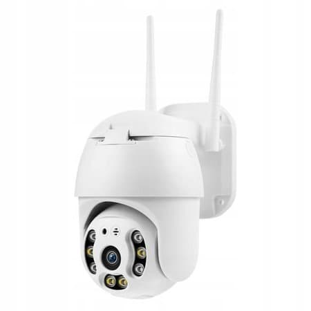 Langaton, pyörivä ulkokäyttöön tarkoitettu IP-kamera FULL HD SIM-kortilla