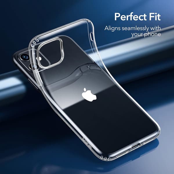 COVER TIL APPLE IPHONE 11 SILIKONE CLEAR BAGSIDER A2111