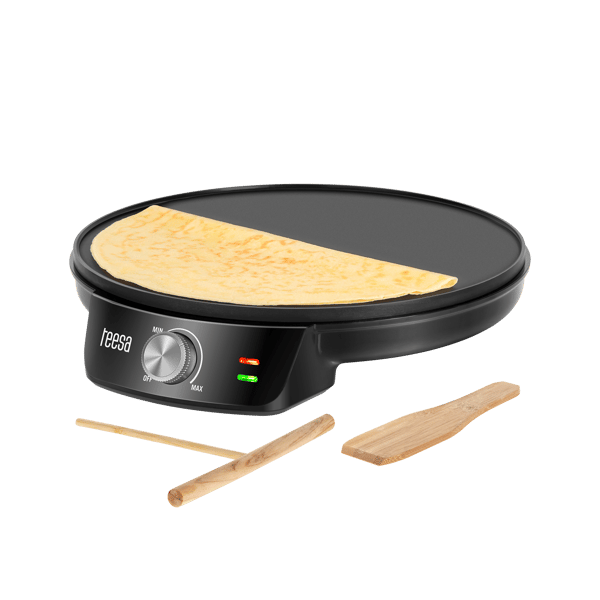 Teesa elektrisk pannkaksjärn 30 cm 1200 W stark