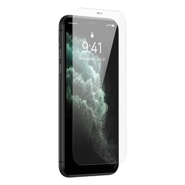 Baseus 0,3 mm härdat glas för iPhone XR / 11 (2 st)