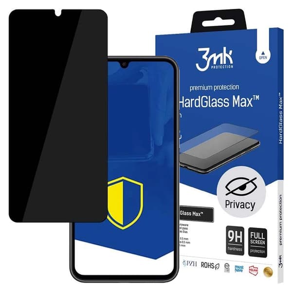 Samsung Galaxy A34 5G - 3mk HardGlass Max Privacy Sort