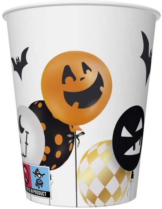 Halloween papumukit 250ml 8 kpl