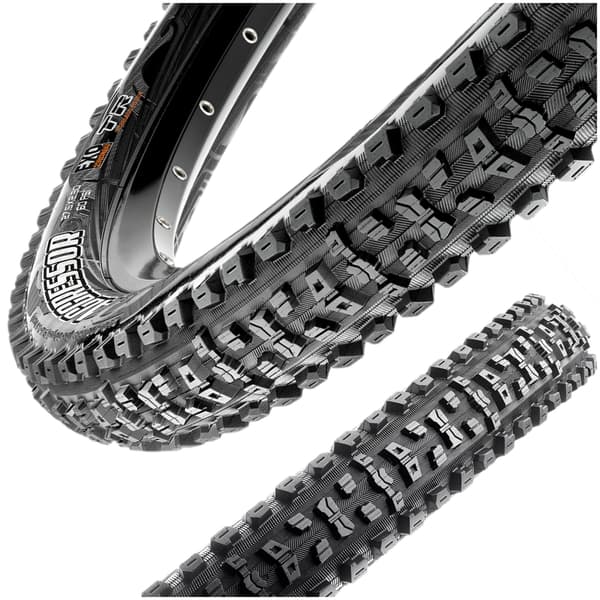CYKELDÄCK 29x2.50WT MAXXIS AGGRESSOR TR/DD VIKBART (63-622) 2x120TPI