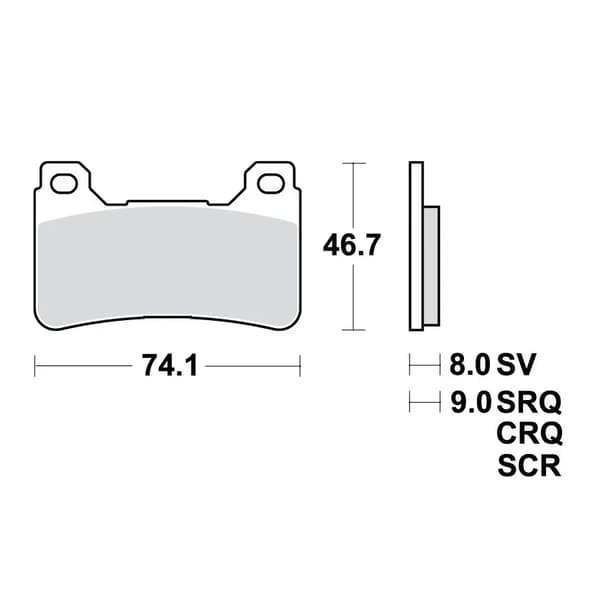 TRW MCB755SV jarrupalat