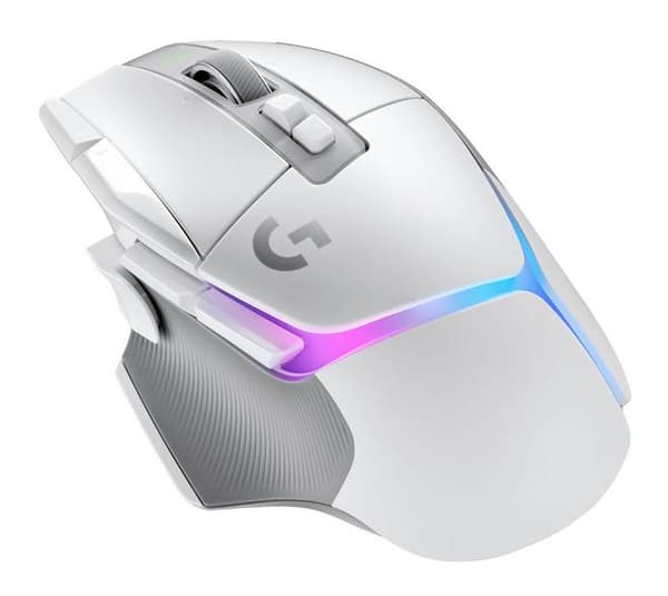 LOGITECH G502 X Plus trådløs mus hvid 910-006171