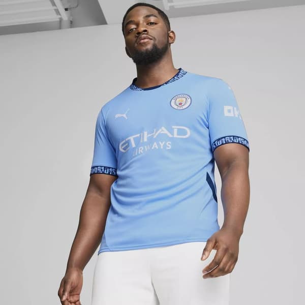 Puma MCFC AMERICAN JERSEY REPLICA herrtröja blå 77507501 r M