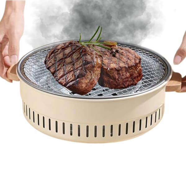 Bærbar 3-i-1 campinggrill - perfekt til camping, ture og haven